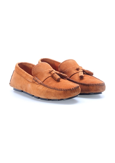 Fast Step Hakiki Deri Erkek Casual Ayakkabı 216mam4 Taba