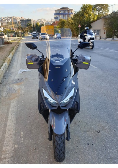 Motocam Arora Max T Ön Cam 2022-2026 Model 78cm Şeffaf Renkli 4mm Uzun