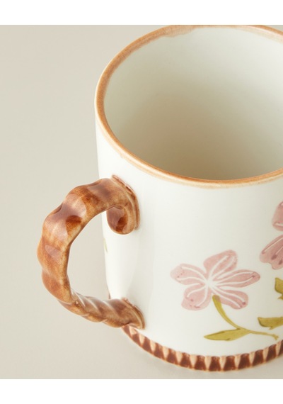 English Home Livy Stoneware Kupa 470 Ml Pembe