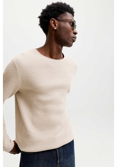 Jack & Jones Jprblumason Knıt Crew Neck Sn Gri