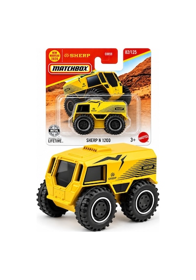 Matchbox Sherp N 1200 Sarı 1:64 82/125 Jhn43