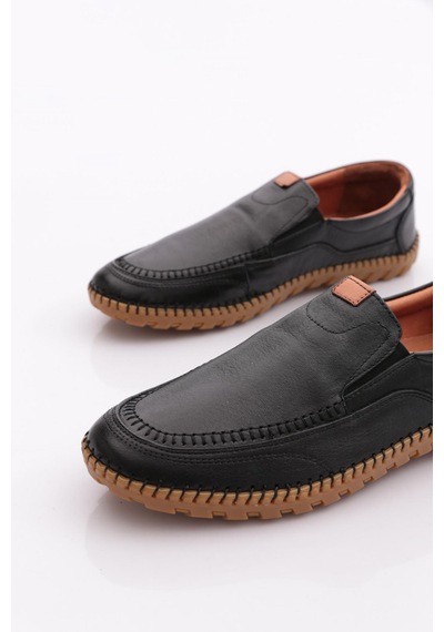 Dgn 231 Erkek Comfort Ayakkabi Siyah Taba