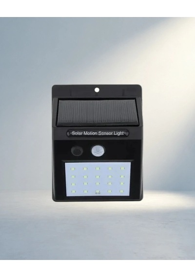 Akıllı Güneş Enerjili Duvar Lambası 20 Led Dış Mekan