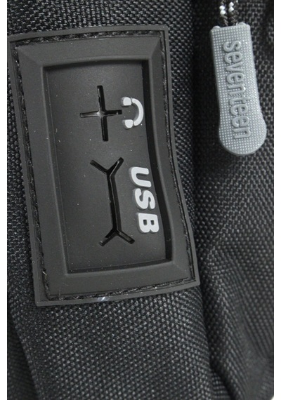 Seventeen 4924 Body Bag Omuz Çantası Polyester Gri