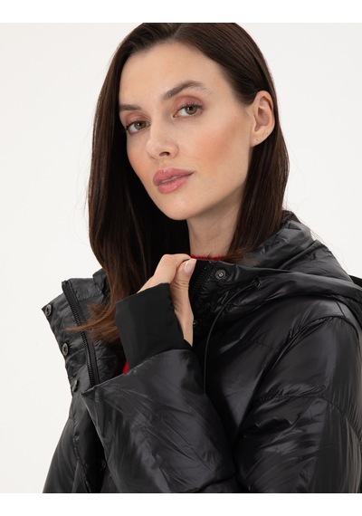 Pierre Cardin Kadın Siyah Kaban 50290312-vr046 Siyah