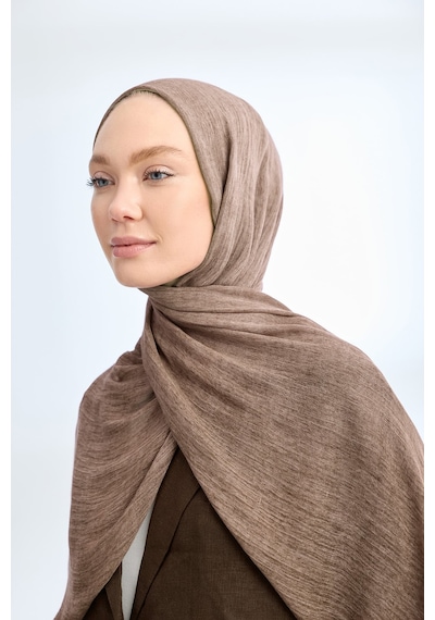 Armanda Organic Touch Ketens Viskoz Şal- 3601 Camel