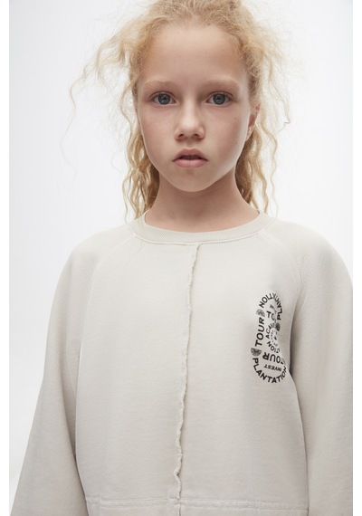 Nk Kids Kız Çocuk Sweatshirt 37816 Gri