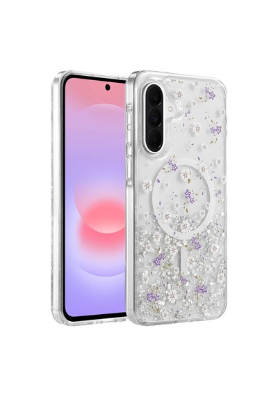 Onegif Samsung Uyumlu Galaxy A37 5g Misk Simli Magsafe Kapak - Desen 2