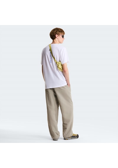 The North Face M Vertical Regular Short Sleeve Tee-grap Erkek T-shirt-32613 Beyaz