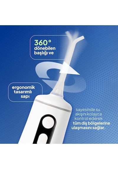 Probiwash Ağız Duşu Taşınabilir,şarjlı Diş Teli-ortodonti Ağız D