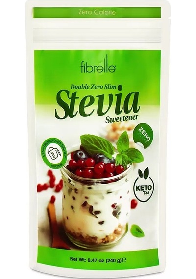 Fibrelle Duble Zero Slim Stevialı Tatlandırıcı 240 G
