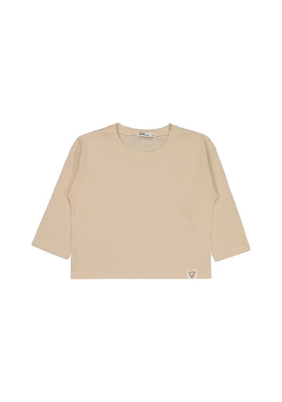 Civil Boys Basic 2-5 Yaş Sweatshirt - Fil Dişi