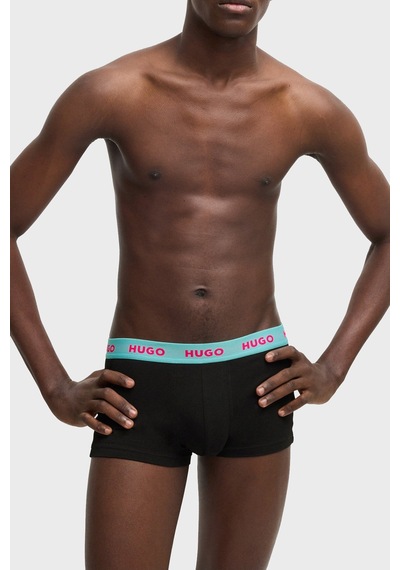 Hugo Erkek Boxer 50532611 730 Siyah Siyah