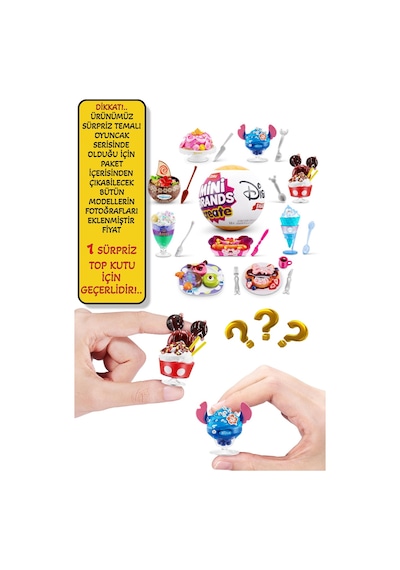 Mini Brands Create Snacks Sürpriz Disney Temalı Koleksiyonluk Mini Atıştırmalıklar Yapma Seti 1 Adet