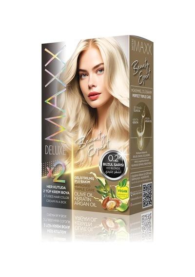 Beauty Expert Haır Color Keratin 'li 1 Kutu 2 X 50 Ml Buzul Sarı 0.2