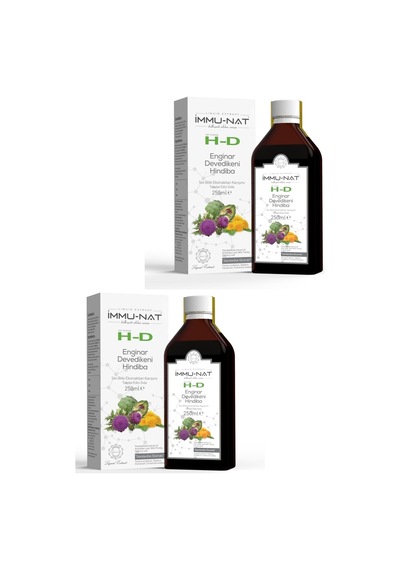 Immunat Xp Tonis H-d Enginar Deve Dikeni Hindiba Sıvı Ekstraktı 250ml X 2 Adet