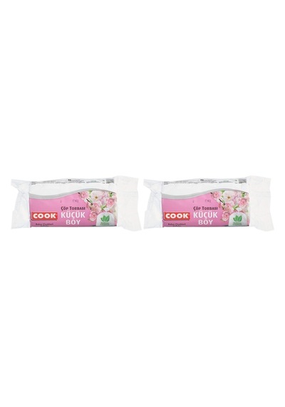 Kokulu Çöp Torbası, Küçük Boy Bahar Çiçekleri 40 X 47 Cm 30 Adet/rulo 2li Paket
