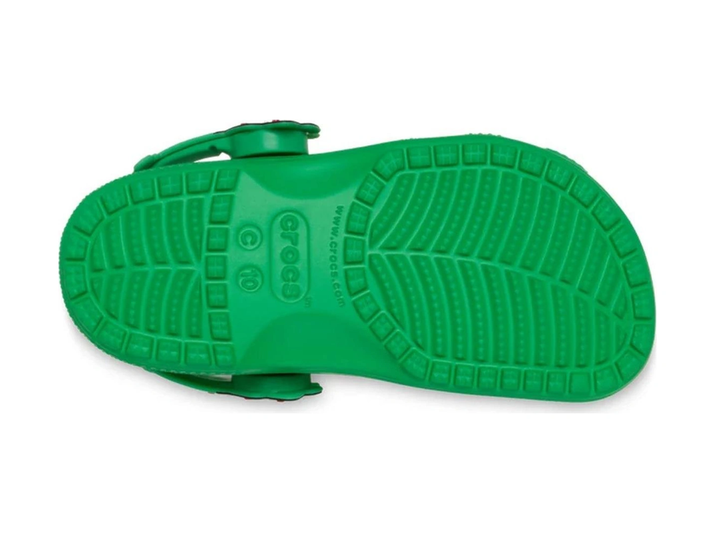 Crocs Classic Clog T Holiday Icons Işıklı Yeşil Çocuk Terlik-10867 Yeşil