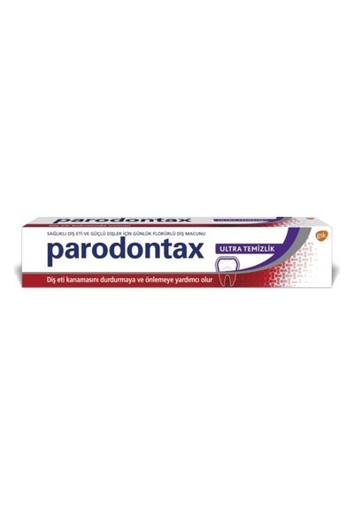 Parodontax Ultra Temizlik Florürlü Diş Macunu 75 ML