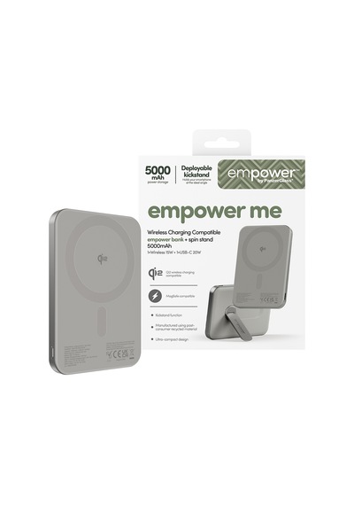 Empower By Panzerglass 5000mah Ayaklı Powerbank Titanium Gri Titanyum