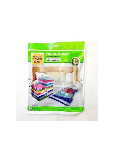 Magic Saver Bag 1Lı 55X90 Cm Vakumlu Hurç