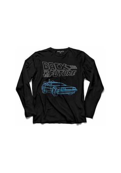 Back To The Future Geleceğe Dönüş Logo 4 Uzun Kollu Tişört (512926575)