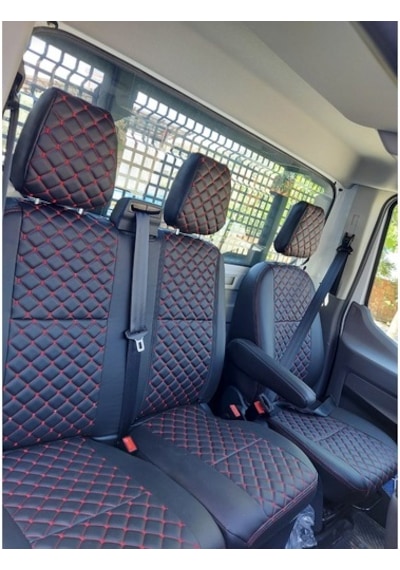 Ford Transit Araca Özel Deri Tek Kabin Oto Koltuk Kılıfı (492918475)