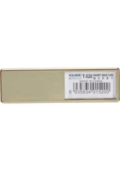 Kejea T-520G Altın Mıknatıslı İsimlik 25Ad.78X22Mm