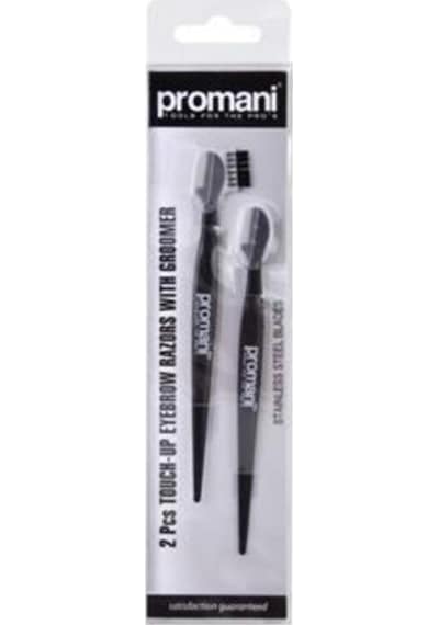 Promani Unisex Siyah Kaş Usturası 2'Li PR-932