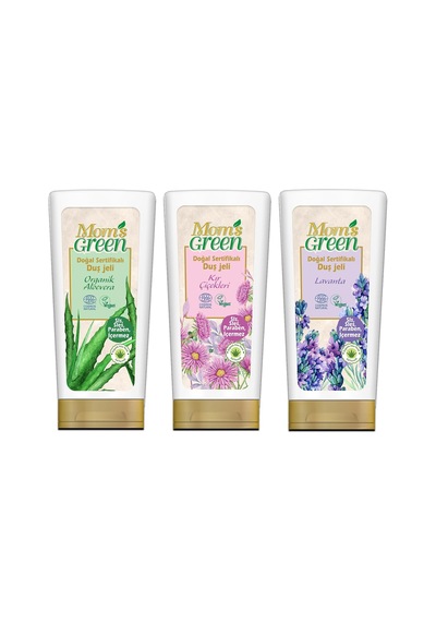 3'lü Set Mom's Green Doğal Sertifikalı Duş Jeli - Tanışma Seti 3 X 400 Ml Ecocosmos Diğer