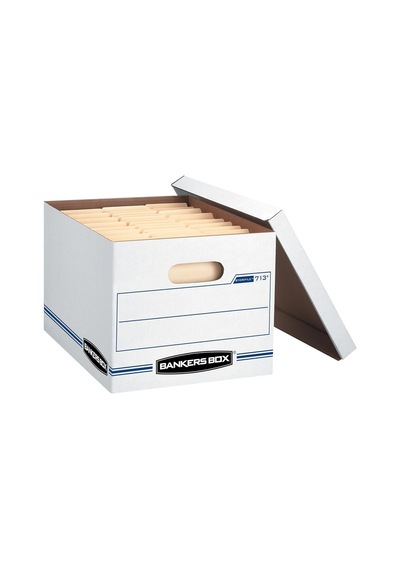 Bankers Box Stor/evrak Kutuları, Standart Düzenleme, Kaldırma Kapağı, Mektup/legal, 30 Adet 0071304 Genel