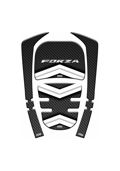 Honda Forza 2018-2020 Beyaz-siyah Tank Pad
