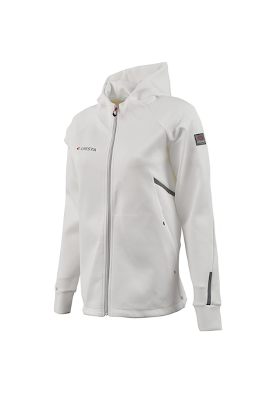 Cresta Outdoor Reflektör Baskılı Kapüşonlu Kadın Hafif Ceket