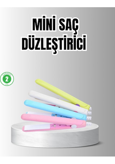 Taşınabilir Seramik Kaplama Mini Saç Düzleştirici Seyahat Ve Günlük Kullanım İçin İdeal