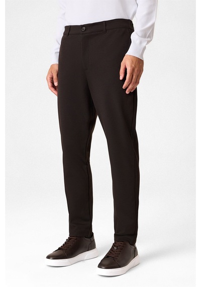 Back And Bond Kahve Regular Fit Diagonel Jogger Pantolon Çok Renkli
