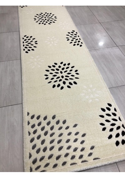 Saray Halı Samyeli 10940 Wk 80X300 Krem 3 Metre Yolluk !