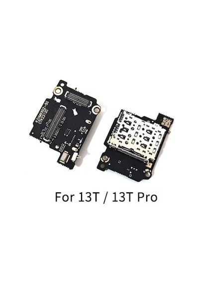 Xiaomi 13t/13t Pro Sim Bordu Sim Kart Okuyucu Tepsi Mikro Sd Hafıza Kartı Tutucu Yuvası Flex Kablo Tamir Parçaları Senalstore