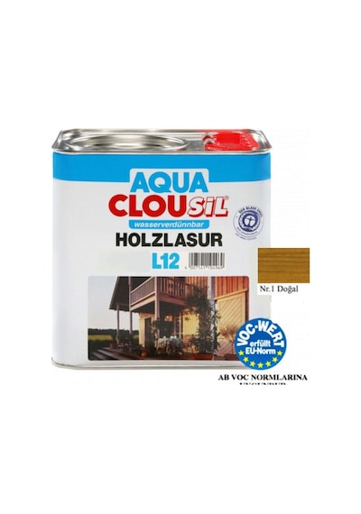 Su Bazlı Ahşap Koruyucular2,5ltclou Nr:01 Doğal Su Bazlı Ahşap Koruyucu 2,5lt-4644