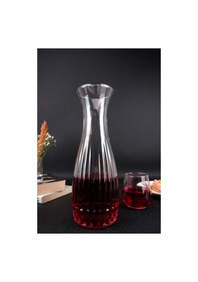 Cam Karaf Şişe Desen-2 - Ln.ksu.010.00.000 C1-1-288 Çok Renkli