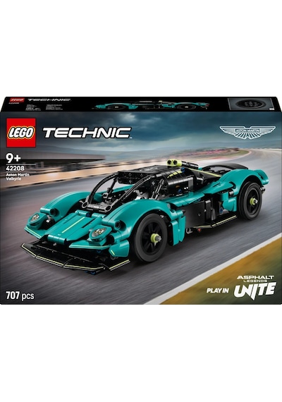 LEGO® Technic Aston Martin Valkyrie 42208 - 9 Yaş ve Üzeri Çocuklar için Yaratıcı Oyuncak Araba Yapım Seti (707 Parça)