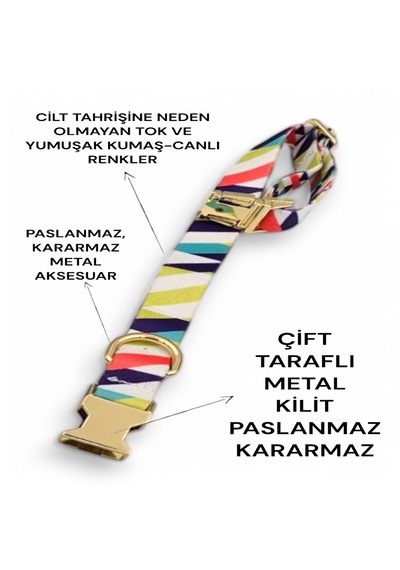 Caramelos Köpek Tasması-küçük Irk Ve Orta Irk İsimli Tasma 23 Çok Renkli Caramelos Köpek Tasması-küçük Irk Ve Orta Irk İsimli Tasma 23 Çok Renkli