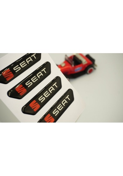 Seat Logo Kapı Kenarı Koruma Metalize Damla Desen 3M Band