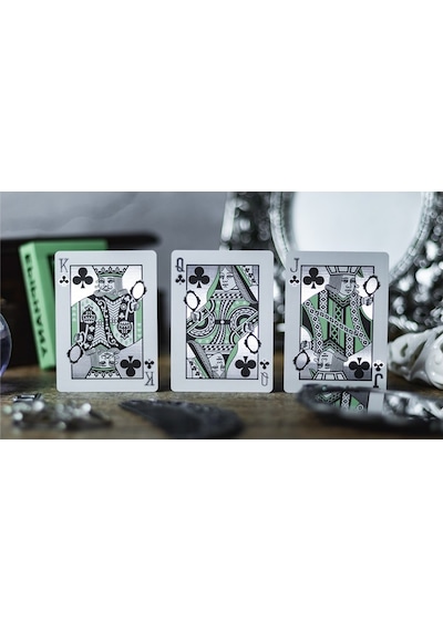 King Star Reflections Epiphany Green Premium Oyun Kağıdı Koleksiyonluk İskambil Kartları