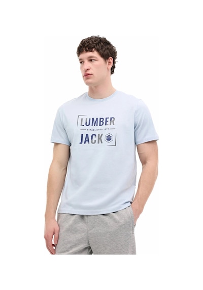 Lumberjack Ml Okına 11ıd1-104 6fx Mavi Erkek Kısa Kol T-shirt