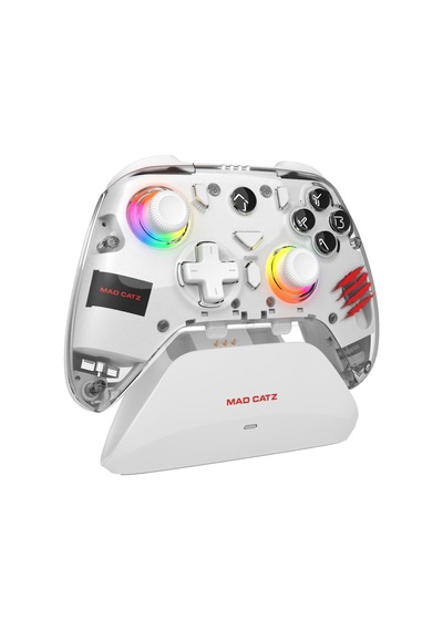 C.a.t. 17 Hall Effect Bluetooth Gaming Controller Ayarlanabilir Tetik Hassasiyeti, 20 Saat Pil, Şarj Dock, Makro De