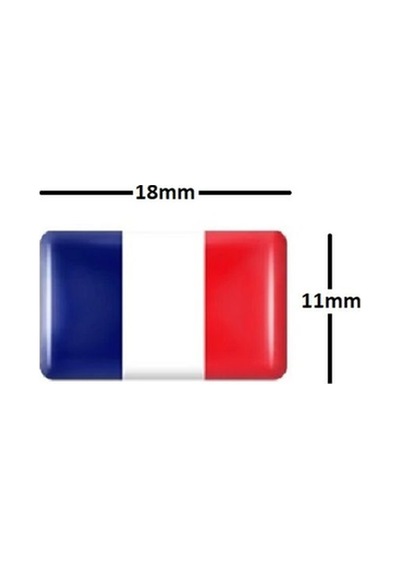 Fransa Tasarım Damla Sticker Renault Peugeot Citroen Direksiyon Jant Vites İçin Tasarlanmış 18x11m