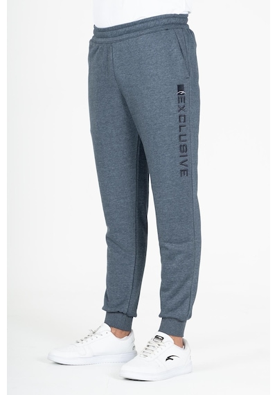 Maraton Sportswear Regular Erkek Ribana Paça Basic Laciver Eşofman Altı 22360-laciver Lacivert