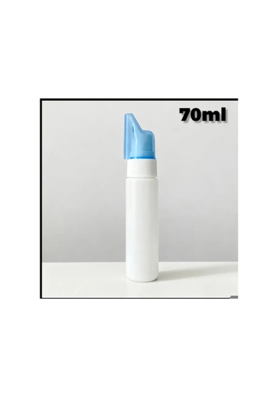 Haomıng 70ml İnce Sis Püskürtmeli Taşınabilir Burun Yıkama Şişesi+500ml Burun Yıkama Serumu Set