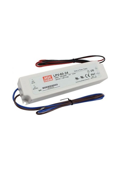 Meanwell Lpv-60-24 24v 2.5a Led Sürücü