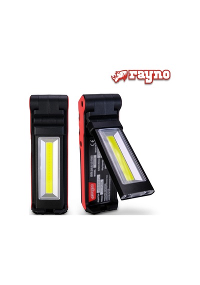 Rayno Büyük Şarjlı Açılı Led Fener 4400 Mah El Feneri - Ryn10554